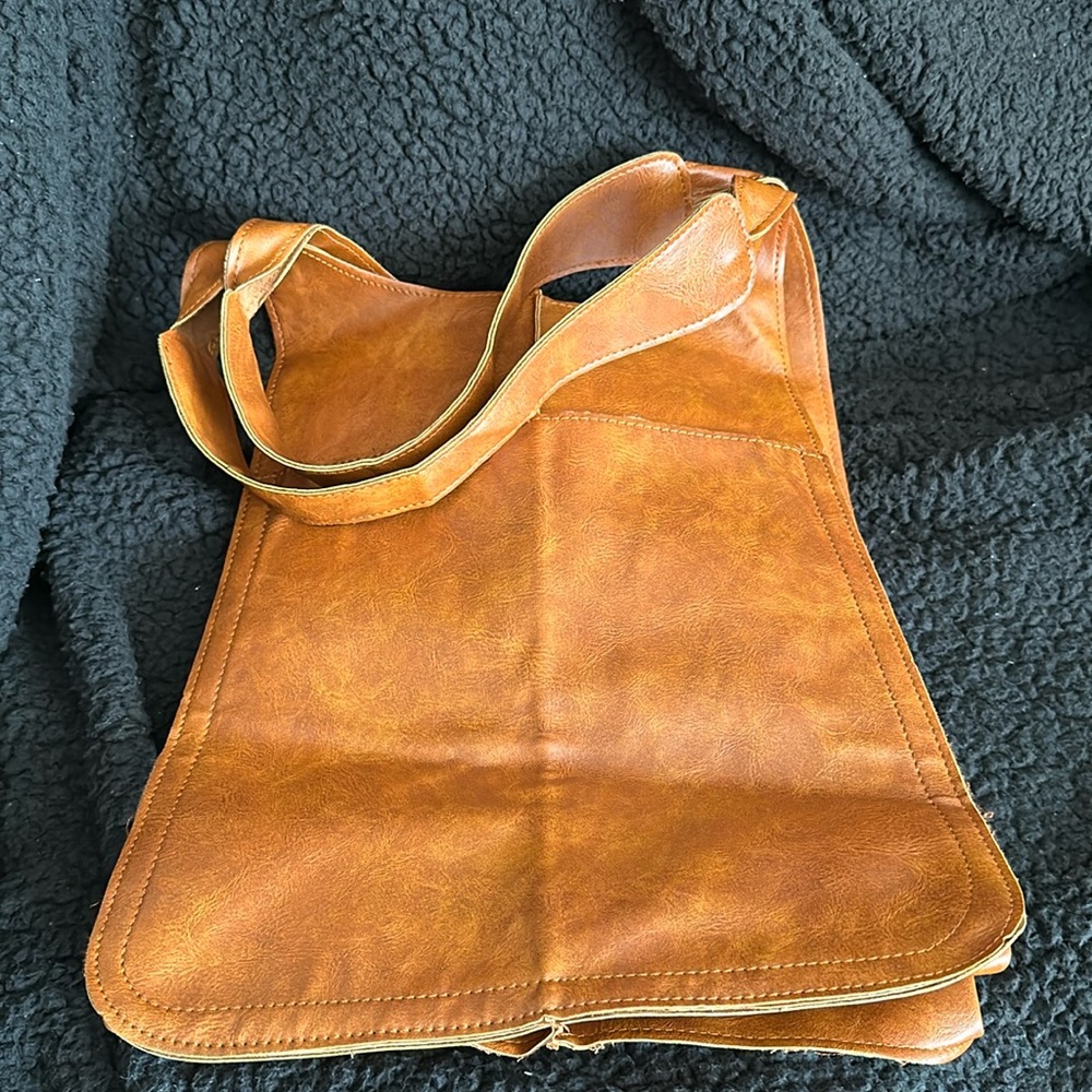 NWOT VEGAN leather bag